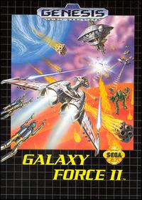 Caratula de Galaxy Force II para Sega Megadrive