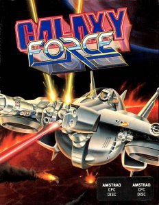 Caratula de Galaxy Force para Amstrad CPC