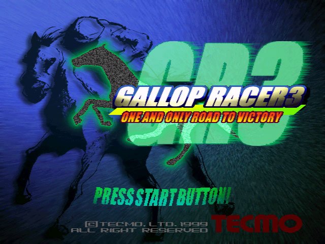 Pantallazo de Gallop Racer 3 para PlayStation