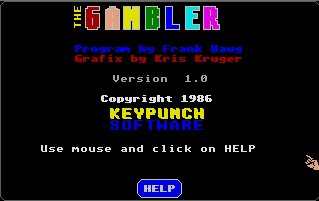 Pantallazo de Gambler, The para Atari ST