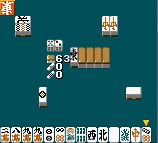 Pantallazo de Gambler Densetsu Tetsuya: Shinjuku Tenun-hen para Game Boy Color
