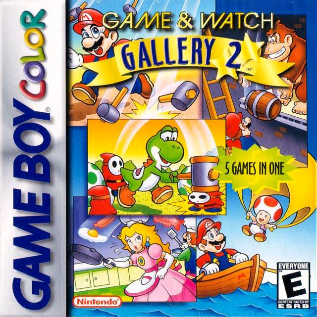 Caratula de Game & Watch Gallery 2 para Game Boy Color