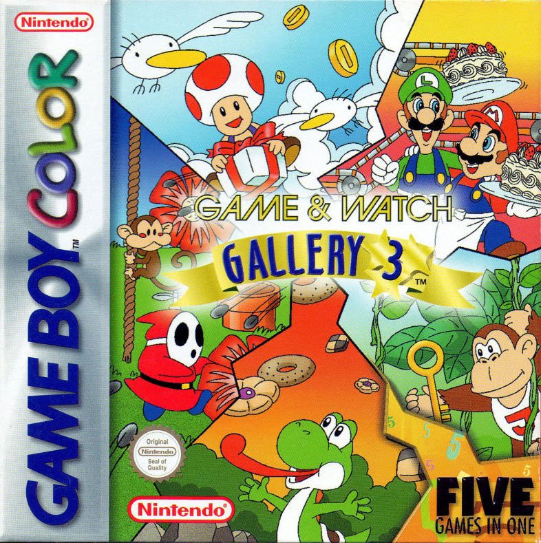 Caratula de Game & Watch Gallery 3 para Game Boy Color