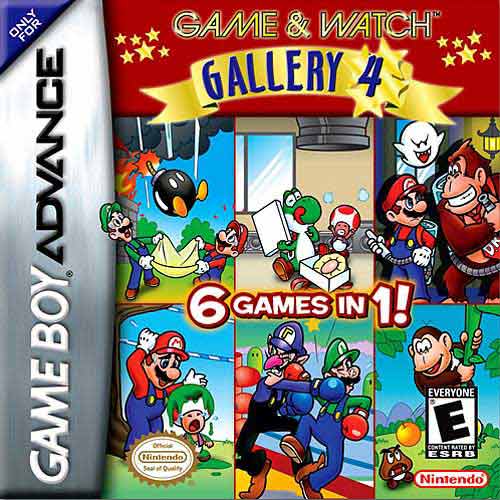 Caratula de Game & Watch Gallery 4 para Game Boy Advance