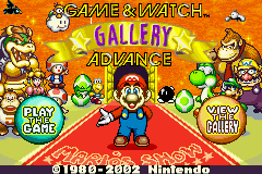 Pantallazo de Game & Watch Gallery Advance para Game Boy Advance