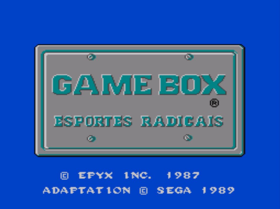 Pantallazo de Game Box Serie Esportes Radicais para Sega Master System