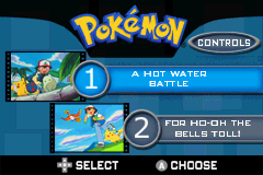 Pantallazo de Game Boy Advance Video: Pokémon Vol. 1 para Game Boy Advance