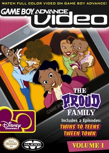 Caratula de Game Boy Advance Video - Proud Family Volume 1 para Game Boy Advance
