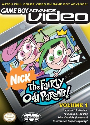 Caratula de Game Boy Advanced Video - Fairly Odd Parents - Volume 1 para Game Boy Advance