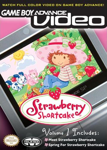 Caratula de Game Boy Advanced Video - Strawberry Shortcake - Volume 1 para Game Boy Advance