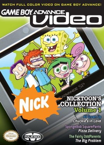 Caratula de Game BoyAdvance Video - Nicktoons Collection - Volume 1 para Game Boy Advance