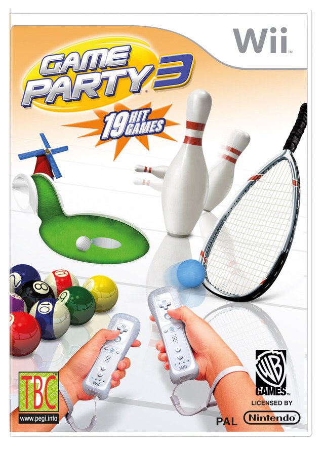 Caratula de Game Party 3 para Wii
