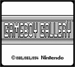 Pantallazo de Gameboy Gallery para Game Boy