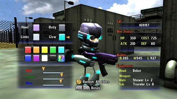 Pantallazo de Gamerbots: Third Robot Shooting (Xbox Live Arcade) para Xbox 360
