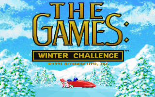 Pantallazo de Games: Winter Challenge, The para PC
