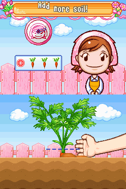 Pantallazo de Gardening Mama para Nintendo DS