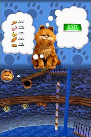 Pantallazo de Garfield: A Tale of Two Kitties para Nintendo DS