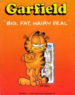 Caratula de Garfield: Big Fat Hairy Deal para Amstrad CPC