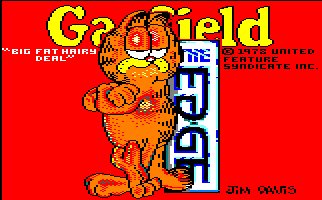 Pantallazo de Garfield: Big Fat Hairy Deal para Amstrad CPC