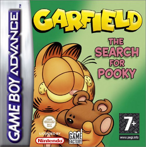 Caratula de Garfield: The Search for Pooky para Game Boy Advance