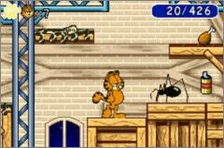 Pantallazo de Garfield: The Search for Pooky para Game Boy Advance