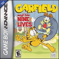 Caratula de Garfield and His Nine Lives para Game Boy Advance