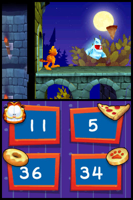 Pantallazo de Garfield's Nightmare para Nintendo DS