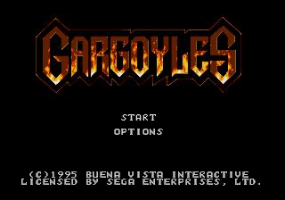 Pantallazo de Gargoyles para Sega Megadrive