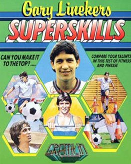 Caratula de Gary Lineker's Super Skills para Commodore 64