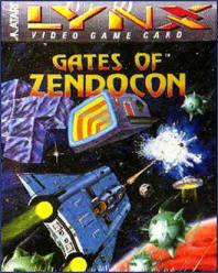 Caratula de Gates of Zendocon para Atari Lynx