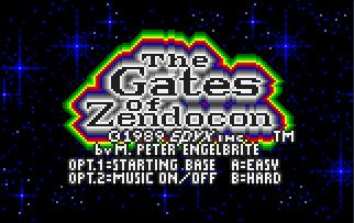 Pantallazo de Gates of Zendocon para Atari Lynx