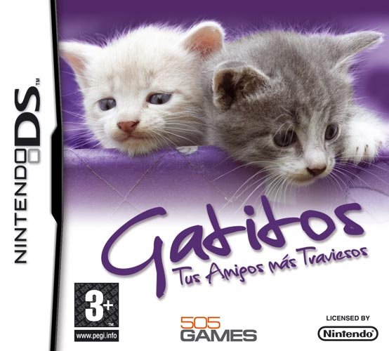 Caratula de Gatitos: Tus Amigos mas Traviesos para Nintendo DS