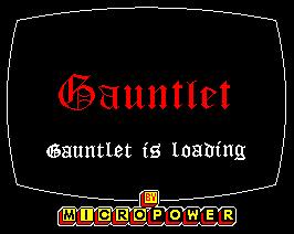 Pantallazo de Gauntlet, Micropower para Amstrad CPC
