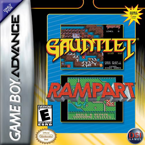 Caratula de Gauntlet & Rampart para Game Boy Advance