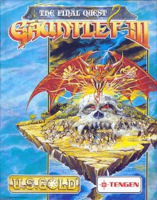 Caratula de Gauntlet 3: The Final Quest para Spectrum