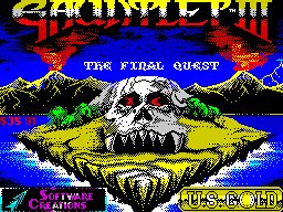 Pantallazo de Gauntlet 3: The Final Quest para Spectrum