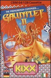 Caratula de Gauntlet II para Commodore 64
