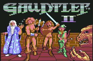 Pantallazo de Gauntlet II para Commodore 64