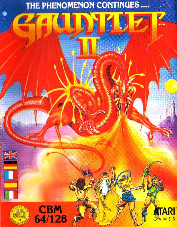 Caratula de Gauntlet II para Commodore 64