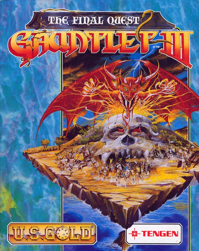 Caratula de Gauntlet III: The Final Quest para Atari ST