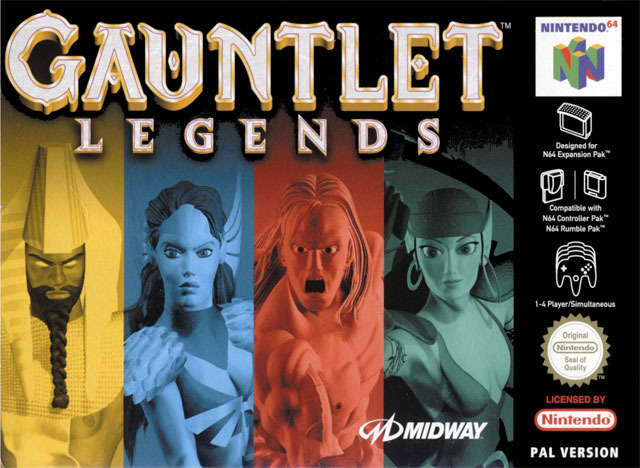 Caratula de Gauntlet Legends para Nintendo 64