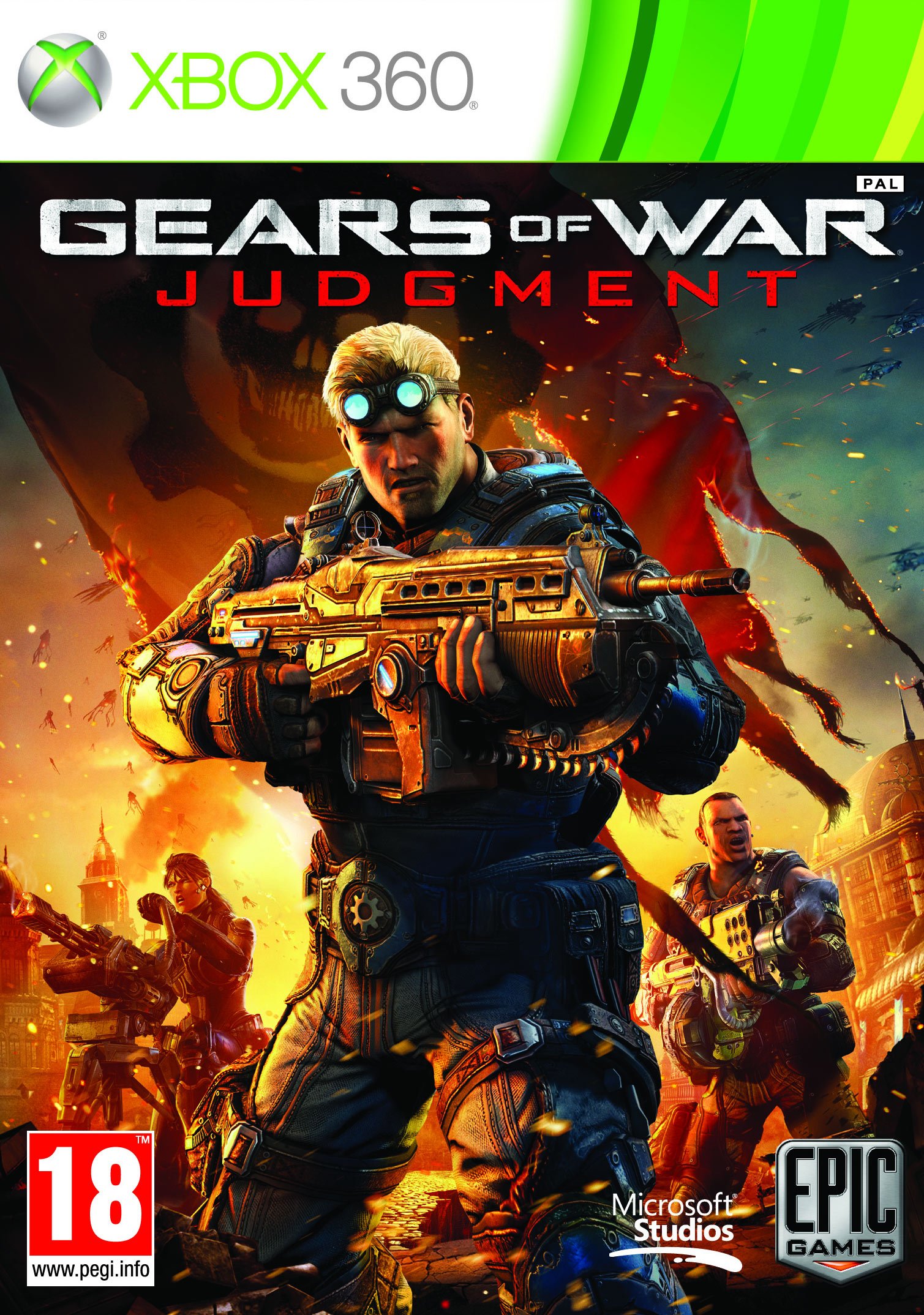 Caratula de Gears of War: Judgment para Xbox 360