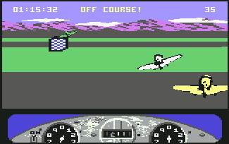 Pantallazo de Gee Bee Air Rally para Commodore 64