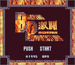 Pantallazo de Gekitou Burning Pro Wrestling (Japonés) para Super Nintendo