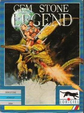 Caratula de Gem Stone Legend para Atari ST