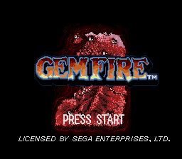 Pantallazo de Gemfire para Sega Megadrive