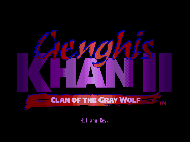Pantallazo de Genghis Khan II: Clan of the Grey Wolf para PC