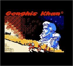 Pantallazo de Genghis Khan para Nintendo (NES)