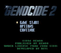 Pantallazo de Genocide 2 (Japonés) para Super Nintendo