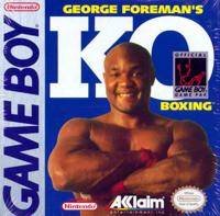 Caratula de George Foremans KO Boxing para Game Boy
